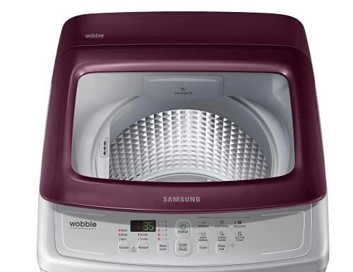 Samsung 6.5 Kg Fully-Automatic Top Loading Washing Machine (WA65A4022FS/TL, Imperial Silver, Wobble technology)