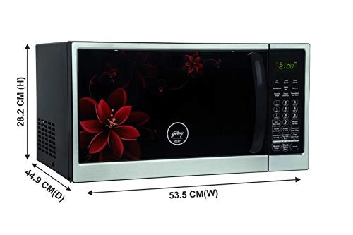 Godrej 30 L Convection Microwave Oven (GME 730 CR1 PZ Wine Lily, Wine Lily)