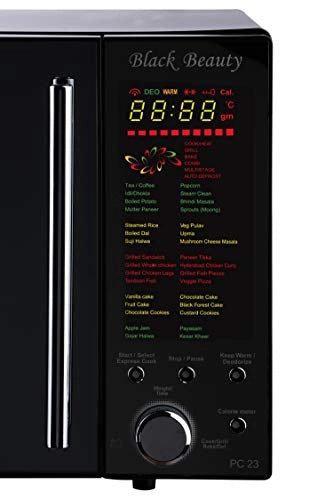 Onida 23 L Convection Microwave Oven (MO23CJS11BN, Black)