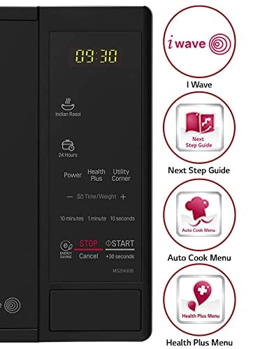 LG 20 L Solo Microwave Oven (MS2043DB, Black)