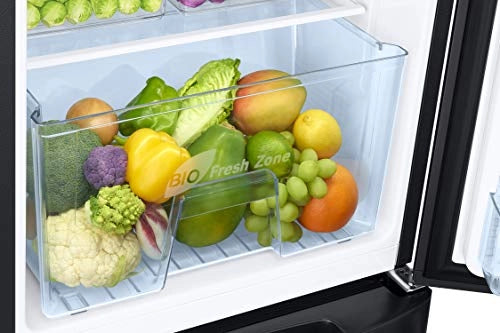 Samsung 192 L 3 Star inverter Direct Cool Single Door Refrigerator (RR20A282YCB/NL, Camellia Black, Base stand drawer)