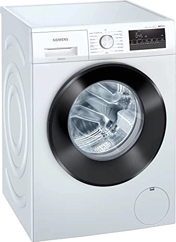 Siemens 8 kg Fully-Automatic Front Loading iQ500 Washing Machine (WM12J26WIN, White)