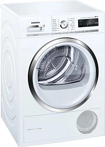 Siemens 9 kg Front Loading Tumble Dryer with Heat Pump (WT45W460IN, White)
