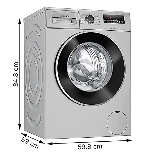 Bosch 8 kg 5 Star 1200RPM INVERTER TOUCH CONTROL Fully Automatic Front Load with Heater Silver (WAJ2426PIN)