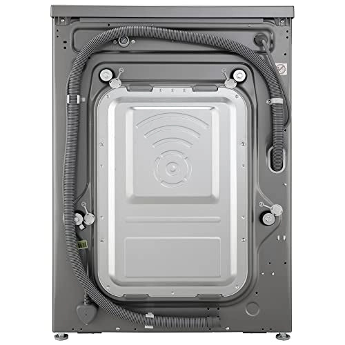 LG 10 Kg 5 Star Inverter Wi-Fi Fully-Automatic Front Loading Washing Machine with heater (FHP1410Z7P, Platinum Silver)