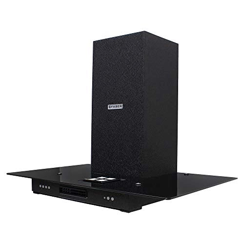 Faber 90 Cm 1000 M3/Hr Straight Glass Kitchen Chimney (Hood 3N1 Aerostation Glamour Ft Ab Ltw90, 2 BFs, Antique BK)