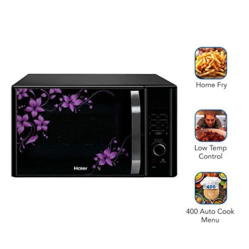 Haier 30 L Convection Microwave Oven (HIL3001CBSH, HAL2WBlack)