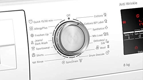 Bosch WAJ2846WIN 8.0Kg Fully Automatic Washing Machine (White)