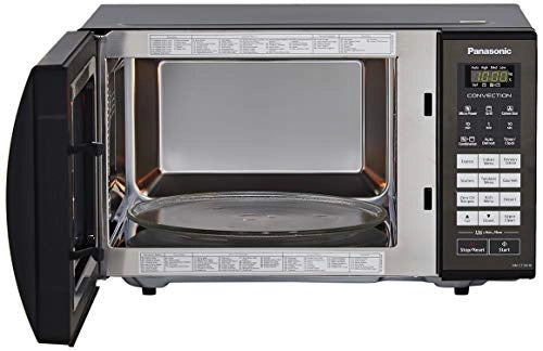 Panasonic 23L Convection Microwave Oven(NN-CT36HBFDG,Black, 360?? Heat Wrap) with Starter Kit