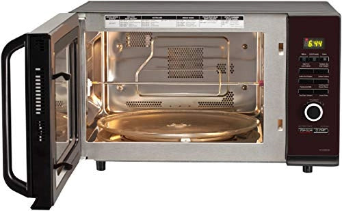LG 32 L Convection Microwave Oven (MC3286BRUM, Black, With Starter Kit)