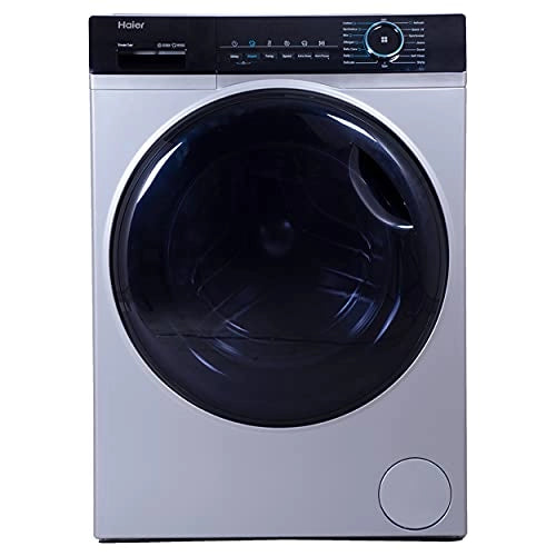Haier 7.5 kg Inverter Motor Fully-Automatic Front Loading Washing Machine (Super Drum 1200 RPM, HW75-IM12929CS3,Heater)