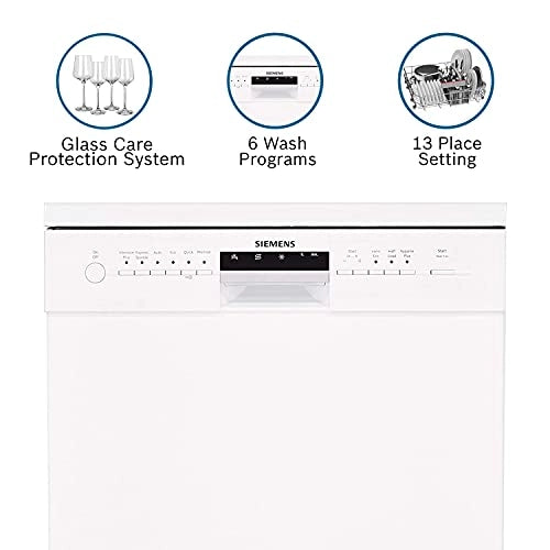 Siemens Dishwasher SN256W01GI (13 Place Settings, White)
