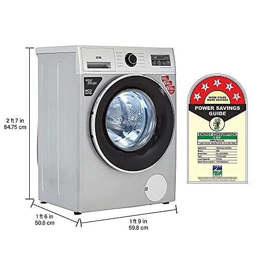 IFB 6 Kg 5 Star Fully-Automatic Front Loading Washing Machine (EVA ZXS, Silver, Cradle wash, 2D Wash technology)