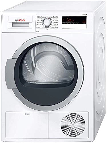 Bosch 8 kg Inverter Fully Automatic Condenser Dryer (WTB86202IN, White, Inbuilt Heater)