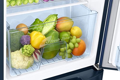 Samsung 192 L 3 Star inverter Direct Cool Single Door Refrigerator (RR20A282YCU/NL, Camellia Blue, Base stand drawer)