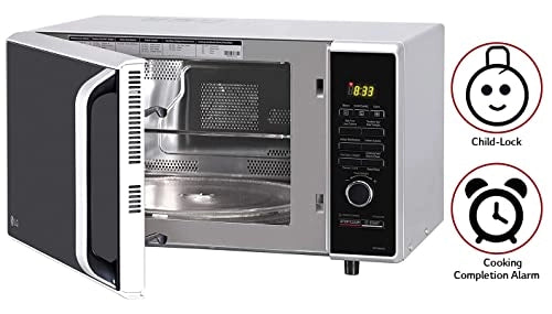 LG 28 L Convection Microwave Oven (MC2886SFU, Silver, Diet Fry, With Starter Kit)