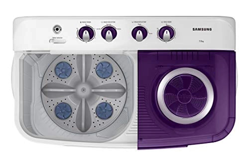 Samsung 7.0 Kg Inverter 5 star Semi-Automatic Washing Machine (WT70M3200HL/TL, Light Grey, Air turbo drying)