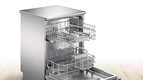 Bosch 13 Place Settings free-standing Dishwasher (SMS6ITI01I, Fingerprint free steel)