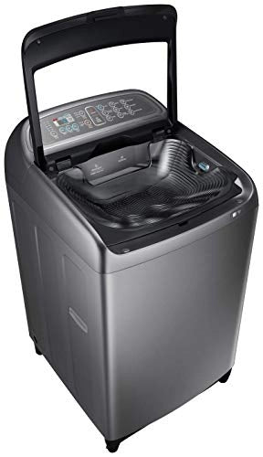 Samsung 11 Kg Inverter 5 star Fully-Automatic Top Loading Washing Machine (WA11J5751SP/TL, Silver, Wobble Technology)