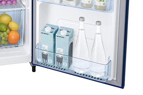 Samsung 192 L 3 Star inverter Direct Cool Single Door Refrigerator (RR20A272YCU/NL, Camellia Blue)