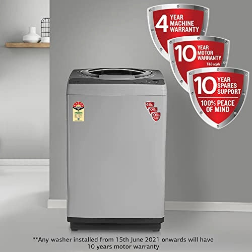 IFB 7 Kg Fully-Automatic Top Loading Washing Machine (TL RES Aqua, Light Grey, Smart Sense,3D Wash Technology)