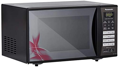 Panasonic 23L Convection Microwave Oven(NN-CT36HBFDG,Black, 360?? Heat Wrap) with Starter Kit