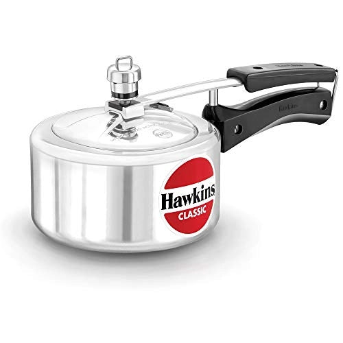 Hawkins Pressure Cooker Classic (Silver) - 2 Ltr