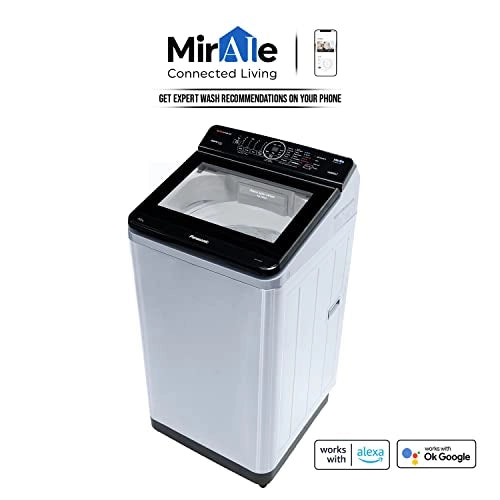 Panasonic 7.5 Kg Wifi Built-In Heater Fully-Automatic Top Load Smart Washing Machine (NA-F75V10LRB, Alexa Compatible)