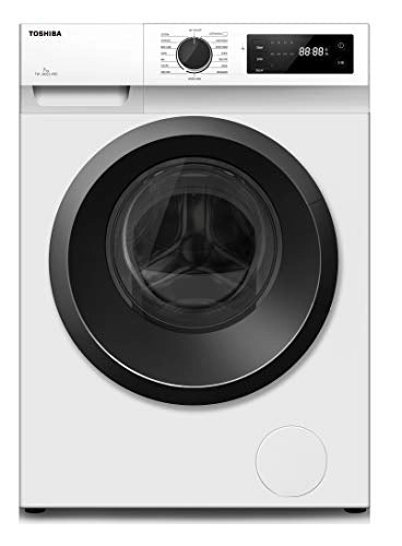 TOSHIBA 7 kg Fully -Automatic front loading washing machine (TW-BJ80S2-IND_WHITE)