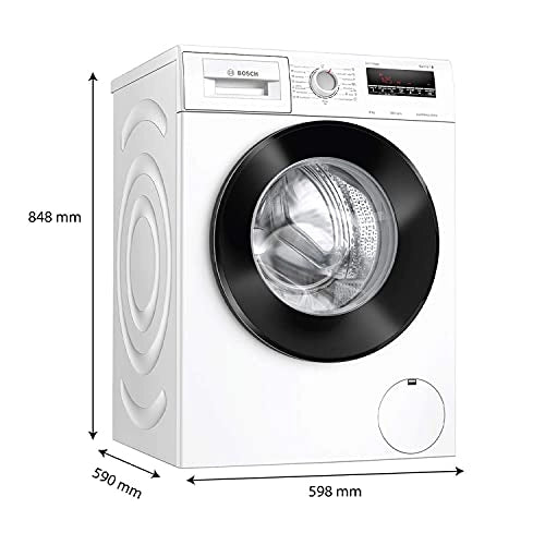 Bosch 8 kg 5 Star Inverter Touch Control Fully Automatic Front Loading Washing Machine with In- built Heater (WAJ2426MIN,White)