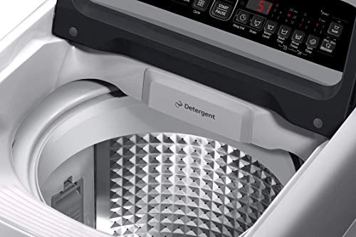 Samsung 7.0 Kg Inverter 5 star Fully-Automatic Top Loading Washing Machine(WA70T4262BS/TL, Imperial Silver, Wobble tech)