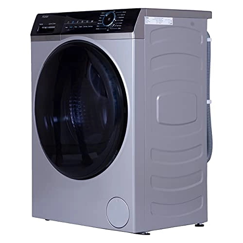 Haier 7.5 kg Inverter Motor Fully-Automatic Front Loading Washing Machine (Super Drum 1200 RPM, HW75-IM12929CS3,Heater)