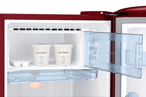 Samsung 192 L 2 Star Direct Cool Single Door Refrigerator (RR20A2Y1BRH/NL, Scarlet Red)
