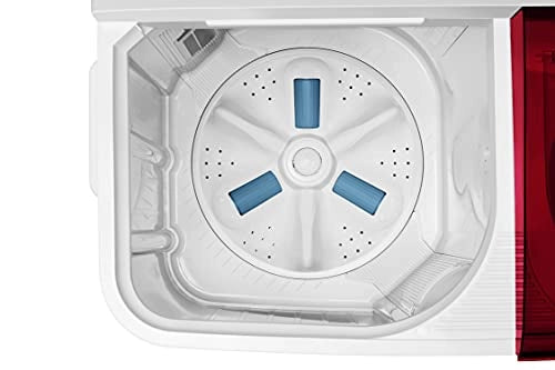 Samsung 9.5kg Semi Automatic Top Loading Washing Machine (WT95A4200RR, Red)