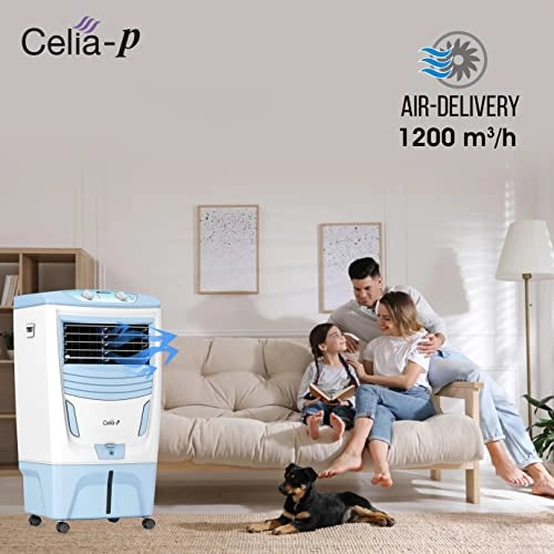 Havells Celia P 28L Personal Air cooler (White Blue)