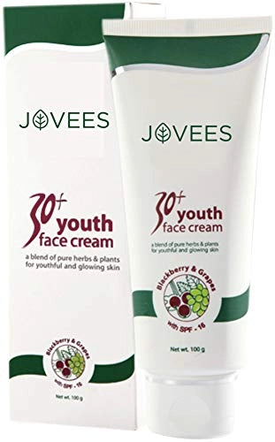 Jovees 30 + Youth Face Cream SPF-16, 100g
