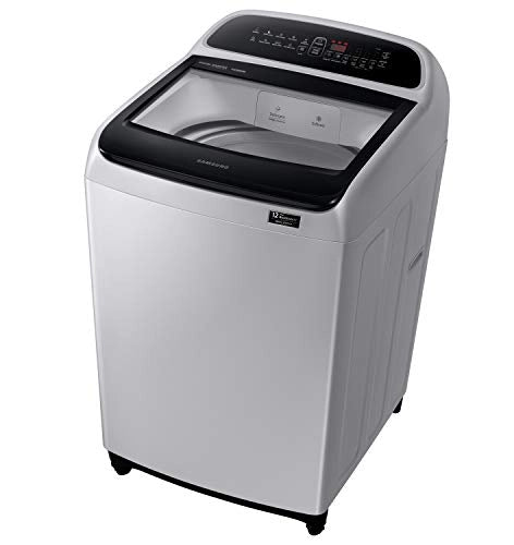 Samsung 9 Kg Inverter 5 star Fully-Automatic Top Loading Washing Machine (WA90T5260BY/TL, Lavender Grey, Wobble tech)