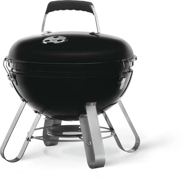 Napoleon 14 - INCH Portable Charcoal Grill - Black, (NK14K-LEG)