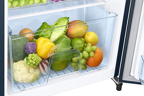 Samsung 192 L 2 Star Direct Cool Single Door Refrigerator (RR20A271BU8/NL, SAFFRON BLUE)