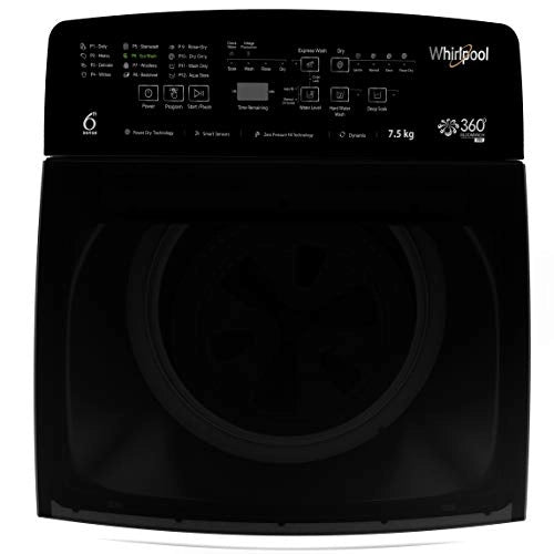 Whirlpool 7.5 Kg 5 Star Fully-Automatic Top Loading Washing Machine (360 BLOOMWASH PRO (540) 7.5, Graphite)