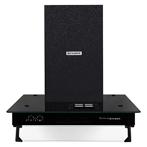 Faber 3in1 Chimney with Air purifier Fan, 60 cm, 1095 m/hr (HOOD 3N1 AEROST. STAR PRO 3D AB TC 60,BF, Alligator BK)