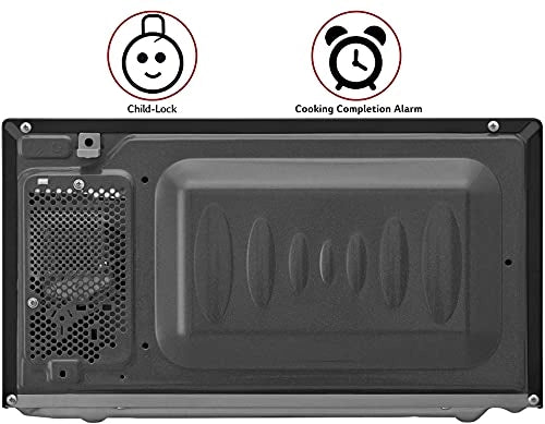 LG 20 L Grill Microwave Oven MH2044DB, Black