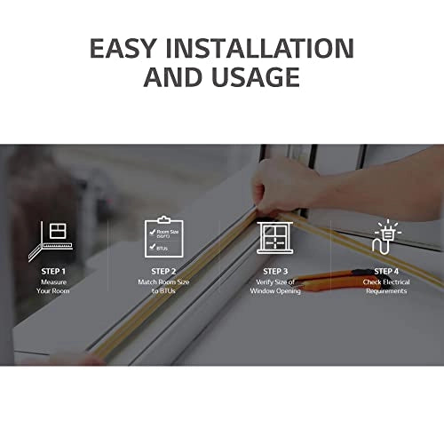 LG 1.0 டன் 5 ஸ்டார் டூயல் இன்வெர்ட்டர் வைஃபை விண்டோ ஏசி (காப்பர், கன்வெர்ட்டிபிள் 4-இன்-1 கூலிங், PW-Q12WUZA, 2022 மாடல், HD ஃபில்டர், வெள்ளை)