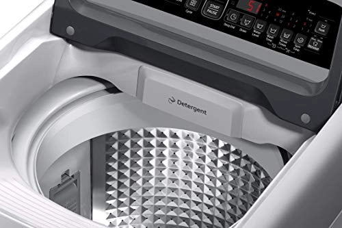 Samsung 6.5Kg Inverter 5 star Fully-Automatic Top Loading Washing Machine (WA65T4262VS/TL, Imperial Silver, Wobble tech)