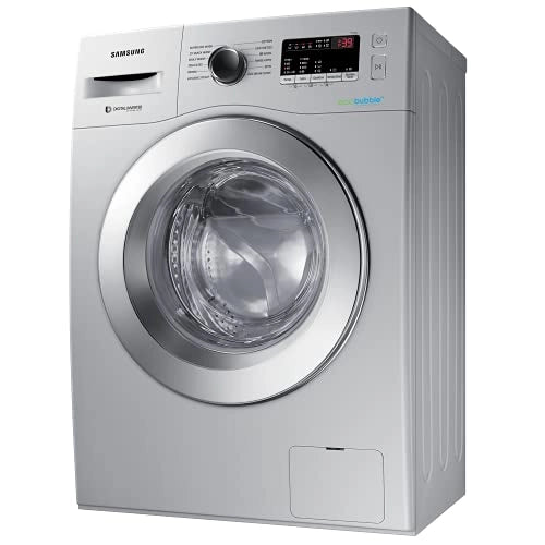 Samsung 6.5 Kg 5 Star Fully-Automatic Inverter Front Loading Washing Machine (WW65R20EKSS/TL, Hygiene Steam, Silver)