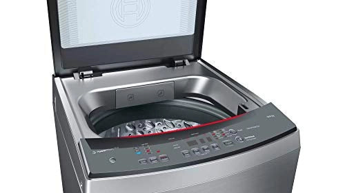 Bosch 12 kg Fully Automatic Top Loading Washing Machine (WOA126X1IN, Silver Inox)