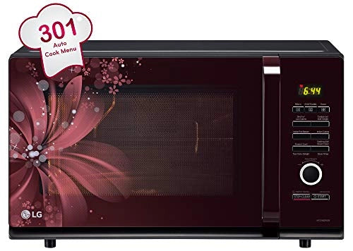 LG 32 L Convection Microwave Oven (MC3286BRUM, Black, With Starter Kit)
