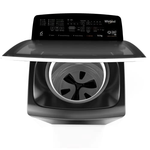 Whirlpool 9.5Kg 5 Star Inverter Fully Automatic Top Loading Washing Machine (360 BW PRO INV H 9.5 GRAPHITE, With Heater)