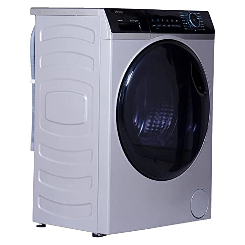 Haier 8 kg Inverter Motor Fully-Automatic Front Loading Washing Machine, Super Drum 1200 RPM (HW80-IM12929C3, Heater)