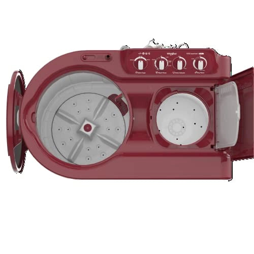 Whirlpool 8.5 Kg 5 Star Semi Automatic Top Loading Washing Machine(ACE 8.5 SPERSOAK, CORAL RED, 5YR)